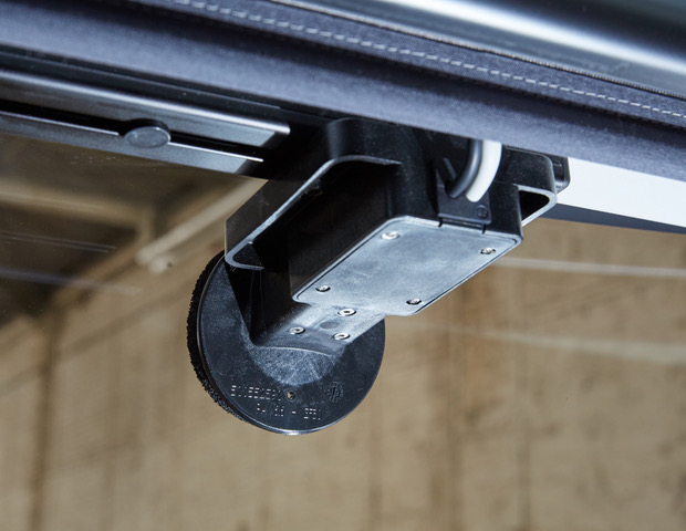 Abbildung eines eingebauten Fahrassistent-Systems.