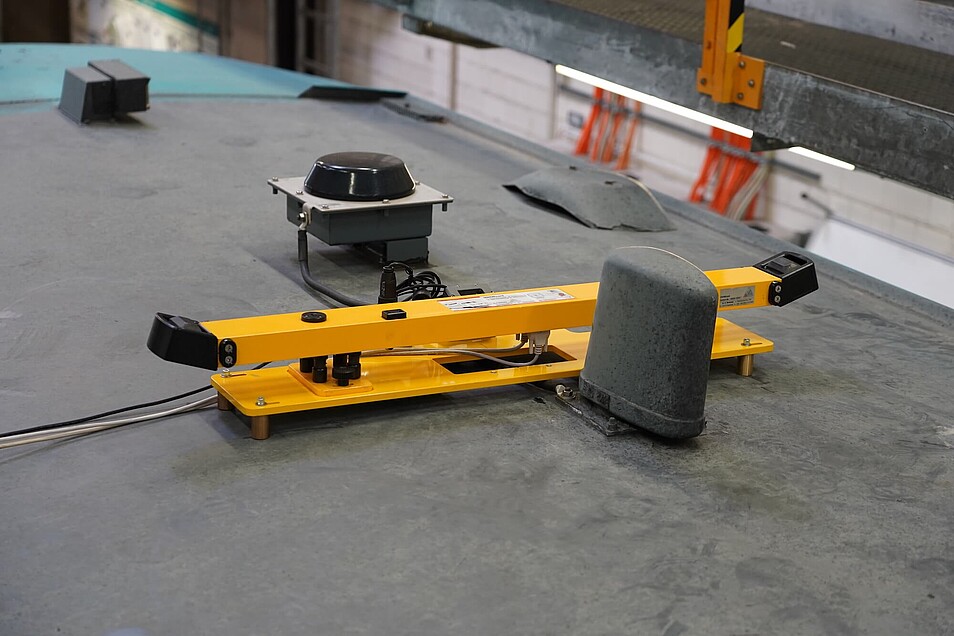 Bild von Messgeräten auf dem Dach des Messzuges